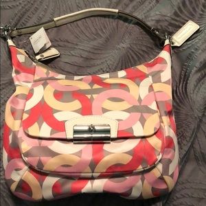 Coach purse with Springy Colors